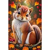 uk.everydayedeals (Limited Stock)Diamond Painting - Full Round - Squirrel(40*60cm)