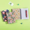 24PCS Blooming Floral Design A5 / A6 / A7 /B5 Girls Portable Writing Paper Notebooks Diary Meeting Stationery Boutique Gift