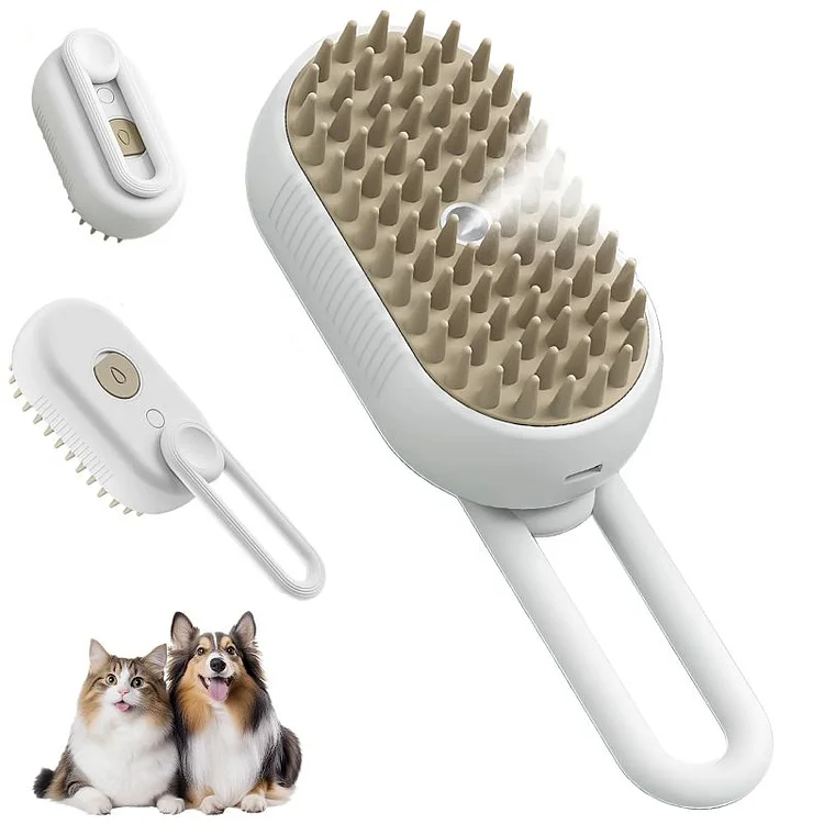 PuffEase Spritz: Quick & Easy Pet Hair Remover Comb slivor