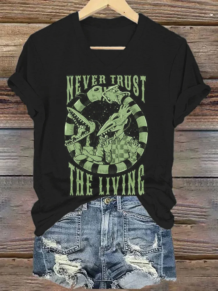 Never Trust The Living Vintage T-Shirt