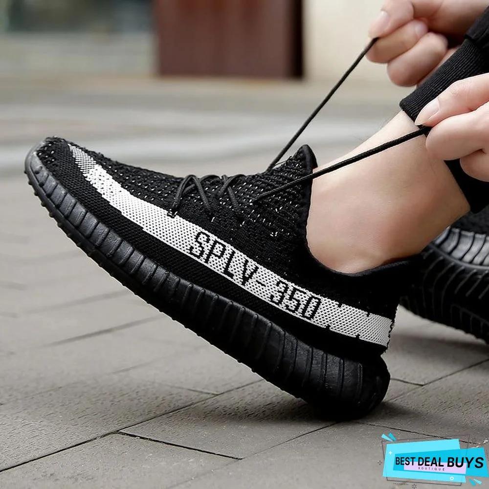 Men Vulcanized Light Weight Breathable Sneakers Fashion Lace-Up Unisex Sports Shoes