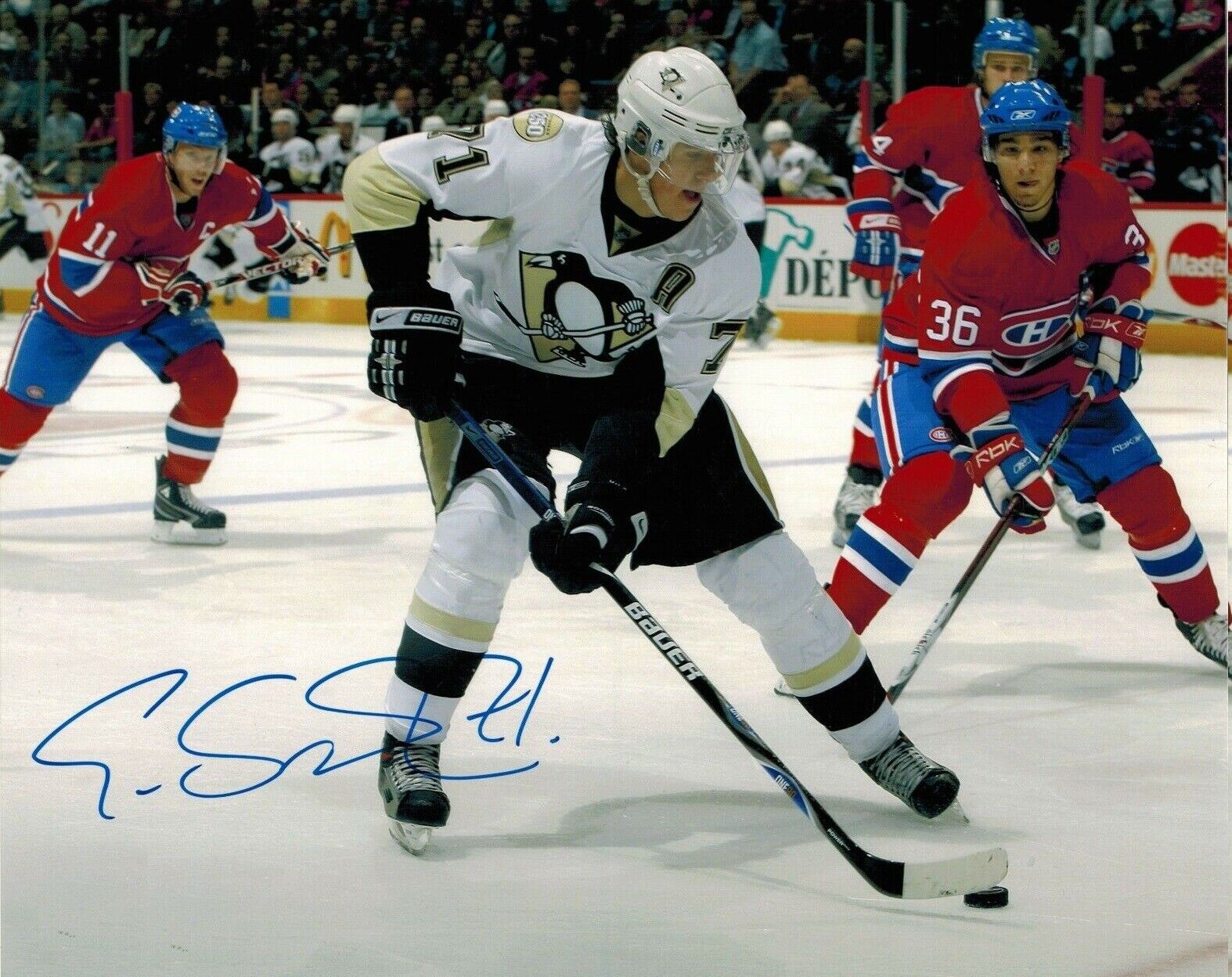 Evgeni Malkin Autographed Signed 8x10 Photo Poster painting Penguins REPRINT