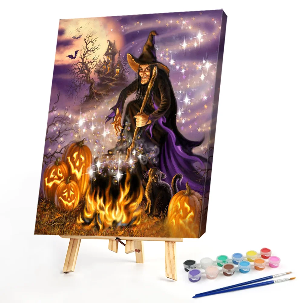 Witch - Paint By Numbers(50*40CM)