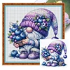 Blueberry Gnome-11CT Stamped Cross Stitch 45*45cm