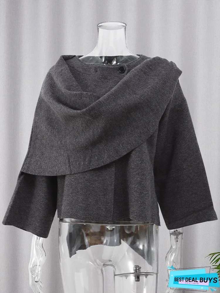 Long Sleeve Casual Sweater Tops