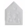 Silicone Bunny Atmosphere Lamp DIY Mold for Easter Home Decoration (5-Piece Set)