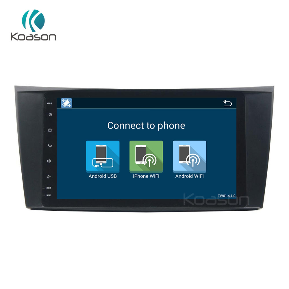  Koason 9″ Android Screen CarPlay Multimedia GPS Auto Stereo For Mercedes Benz E-W211