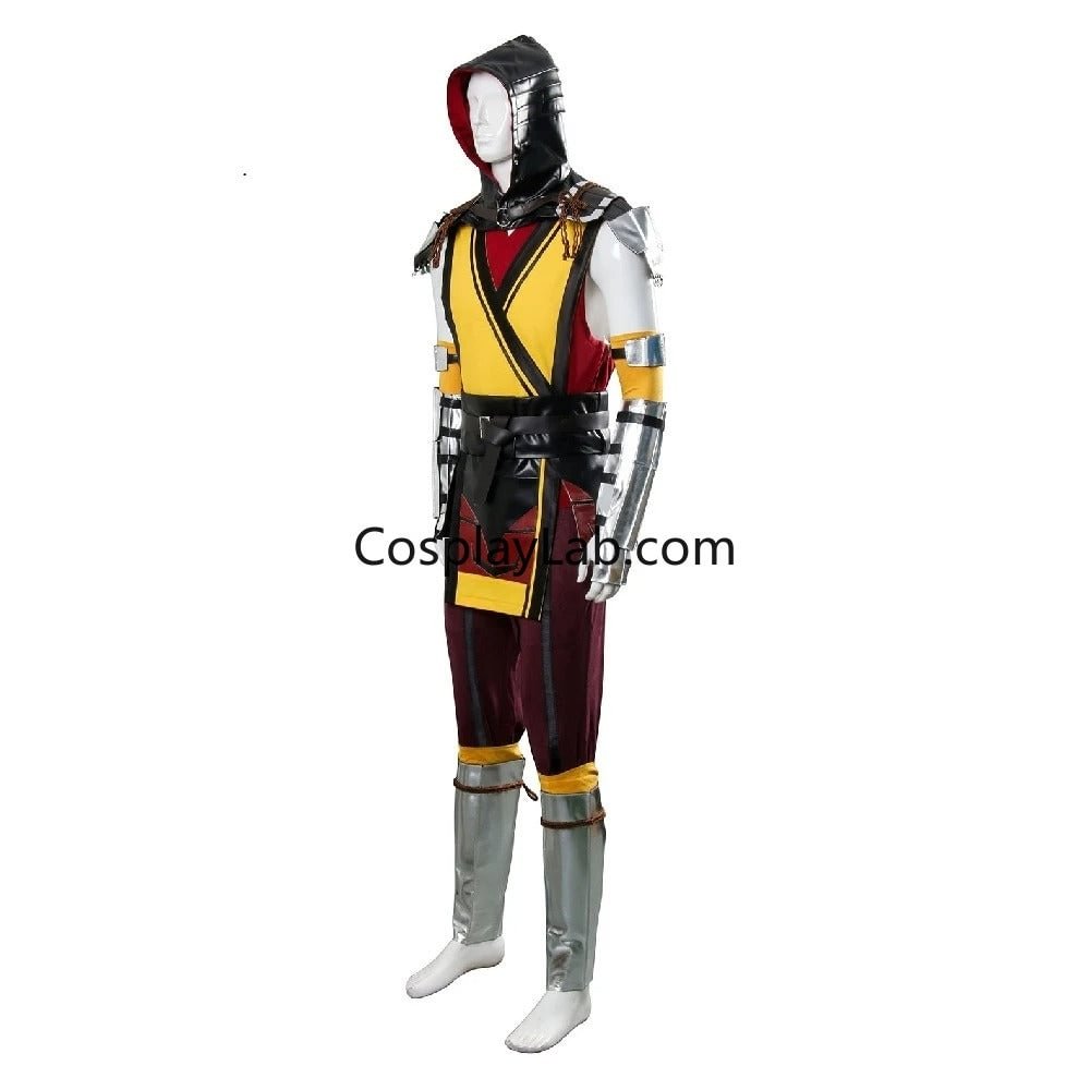 Mortal Kombat Scorpion Cosplay Costume