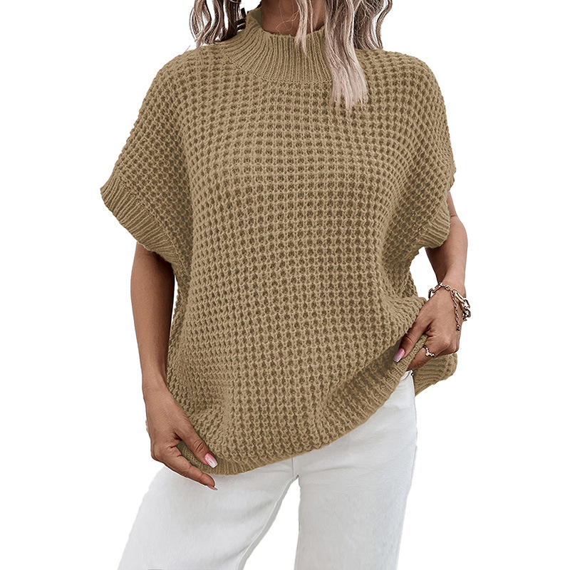 Mature Women Commuters' Pullover Sweater Top