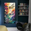 Dragonfly-14CT Stamped Cross Stitch 40*70cm(Big Size)
