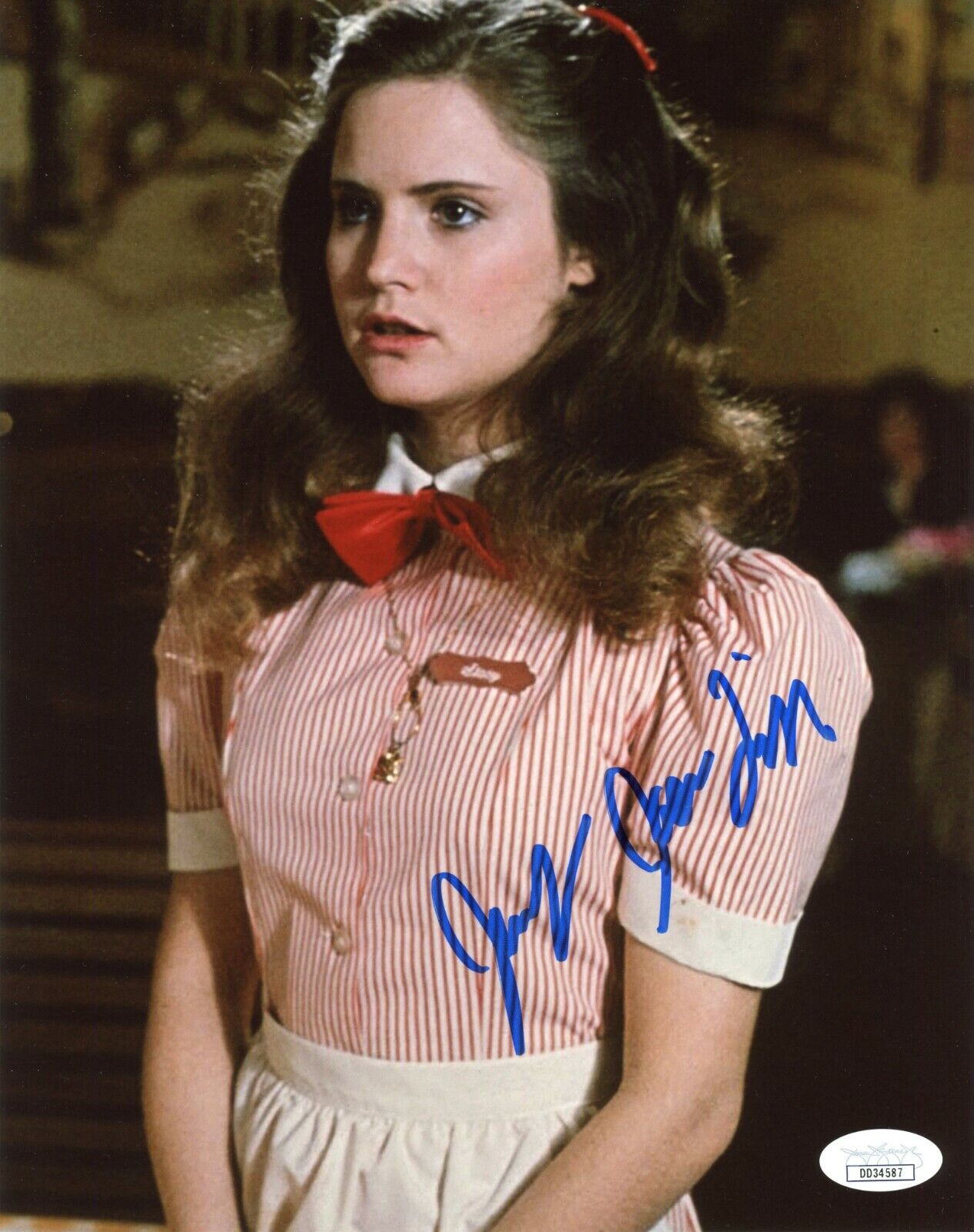 JENNIFER JASON LEIGH Hand-Signed Fast Times at Ridgemont High