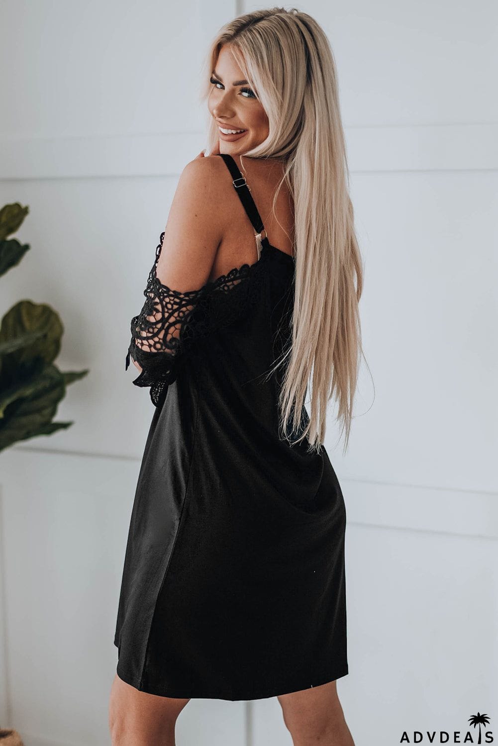 Cold Shoulder Mini Dress