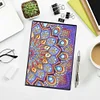 DIY Mandala Special Shaped Diamond Painting 50 Pages Notepad A5 Sketchbook