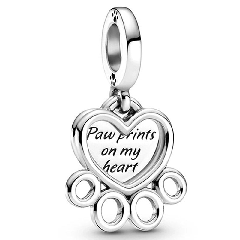 1 PC/Package Metal Rhinestones Plating Inlay Polished Pendant Beads