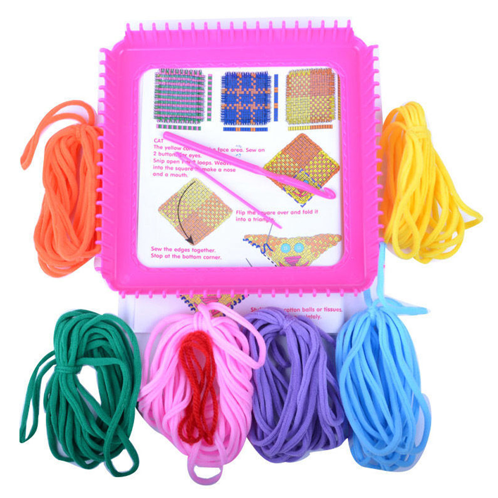 Knitting Machine Yarn Needle Set 96 Craft Loops DIY Knitting Rope Toy for Adults