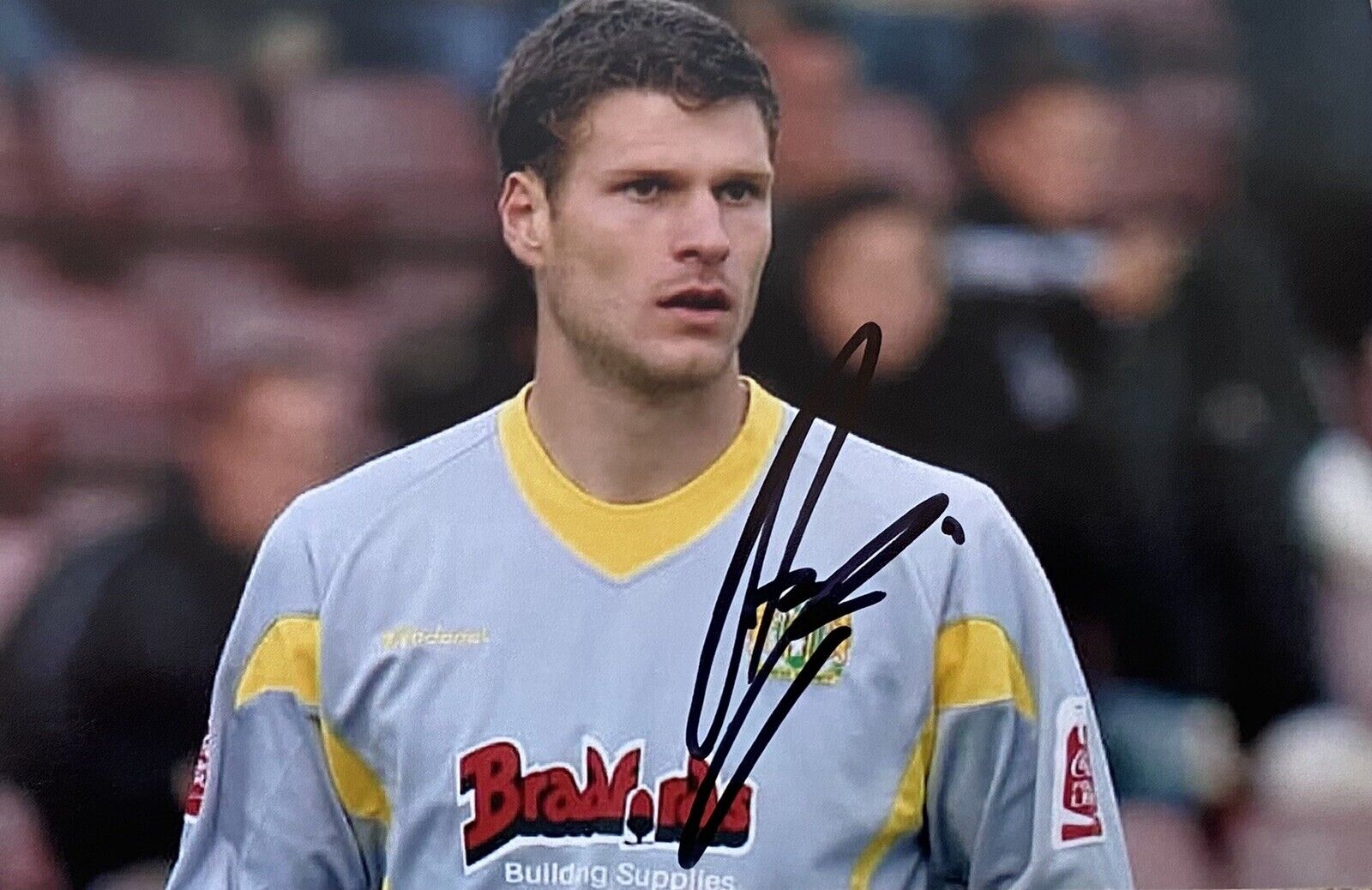 Asmir Begovic Genuine Hand Signed Yeovil Town 6X4 Photo Poster painting