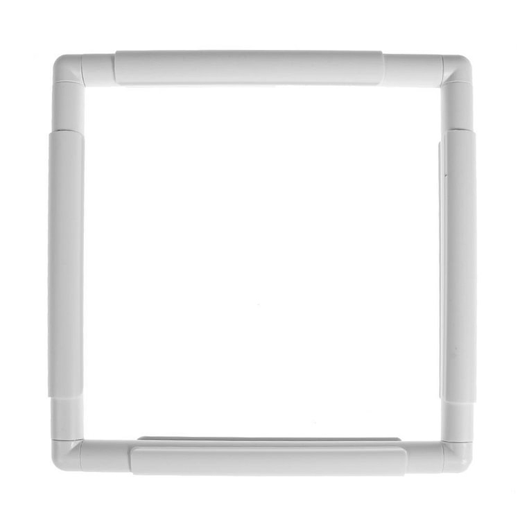 Square Shape Embroidery Frame Craft Cross Stitch Needlework Sewing Hoop(C)