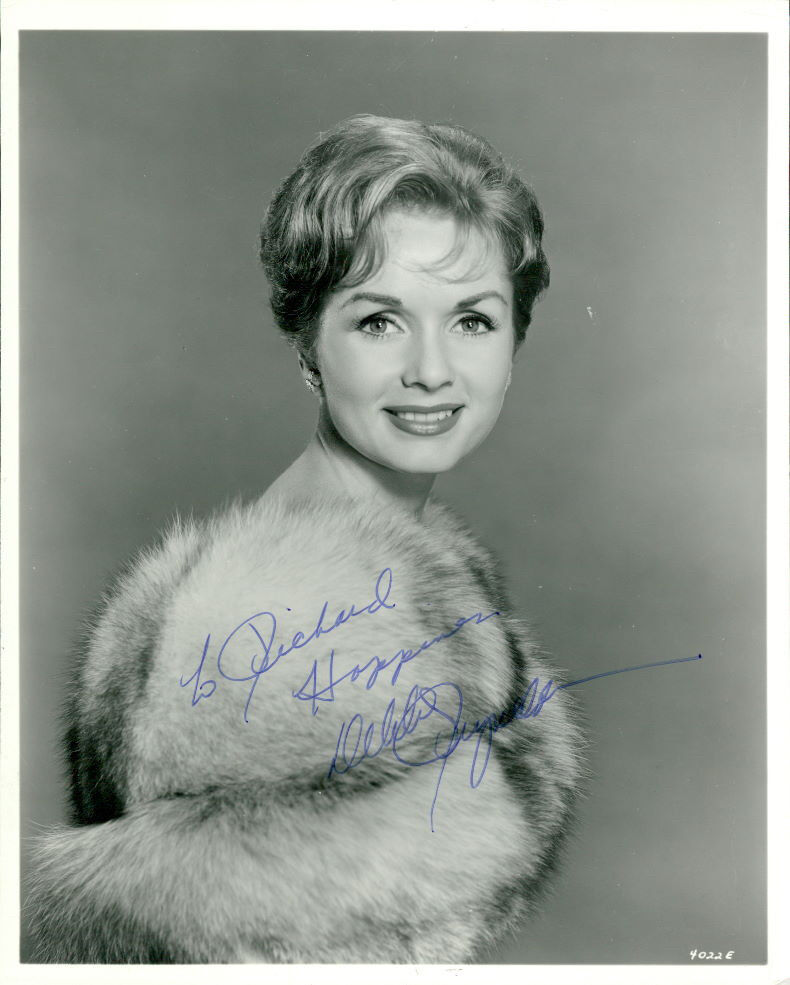 Debbie Reynolds (Vintage, Inscribed) signed Photo Poster painting COA