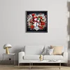 Diamond Painting-DIY Round Part AB Drill Christmas Snowman (35*35CM)