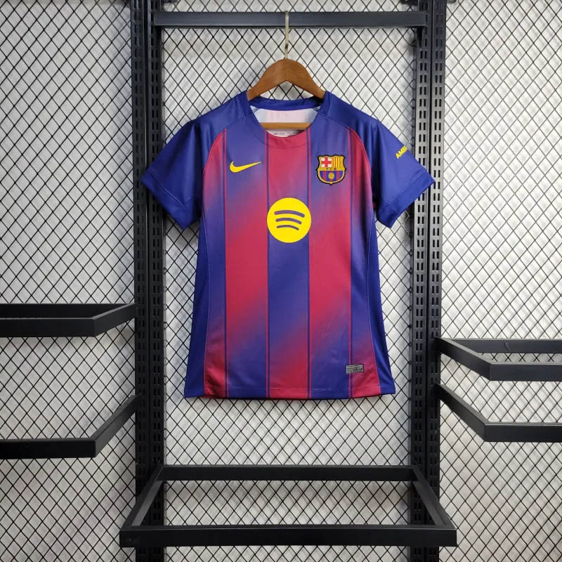 2025-2026 Women FC Barcelona Home Football Shirt 1:1 Thai Quality Maxi Kit