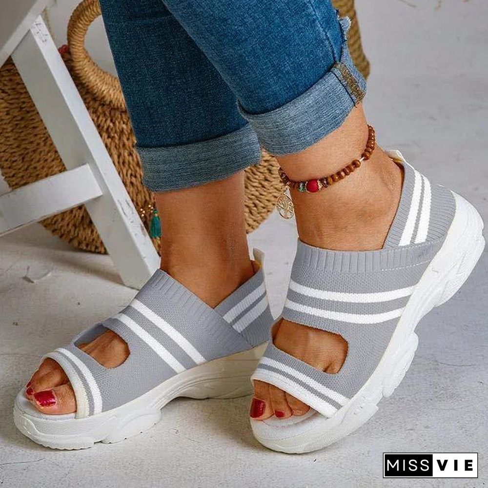 Elastic Women Summer Casual Pantshoes