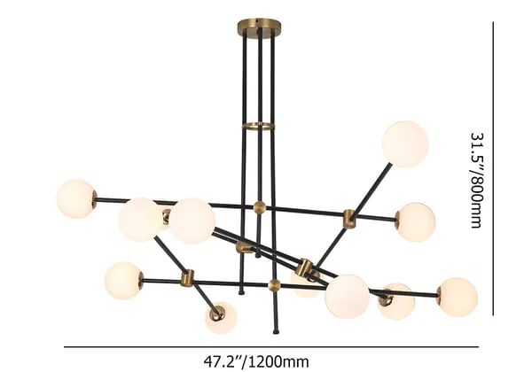 Modern Design Sputnik Chandelier Light JOSENART Josenart