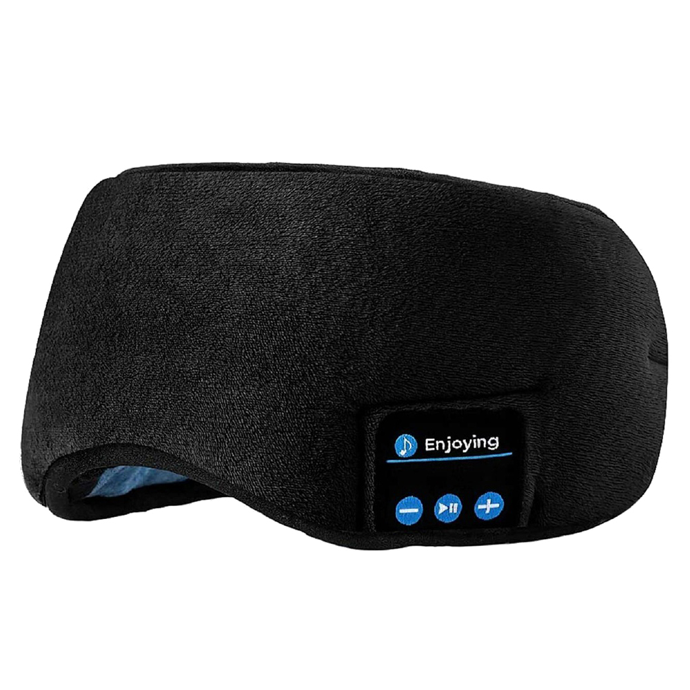 

Bluetooth 5.0 Sleeping Eye Mask Travel Music Headphone Wireless Eye Shades, 501 Original