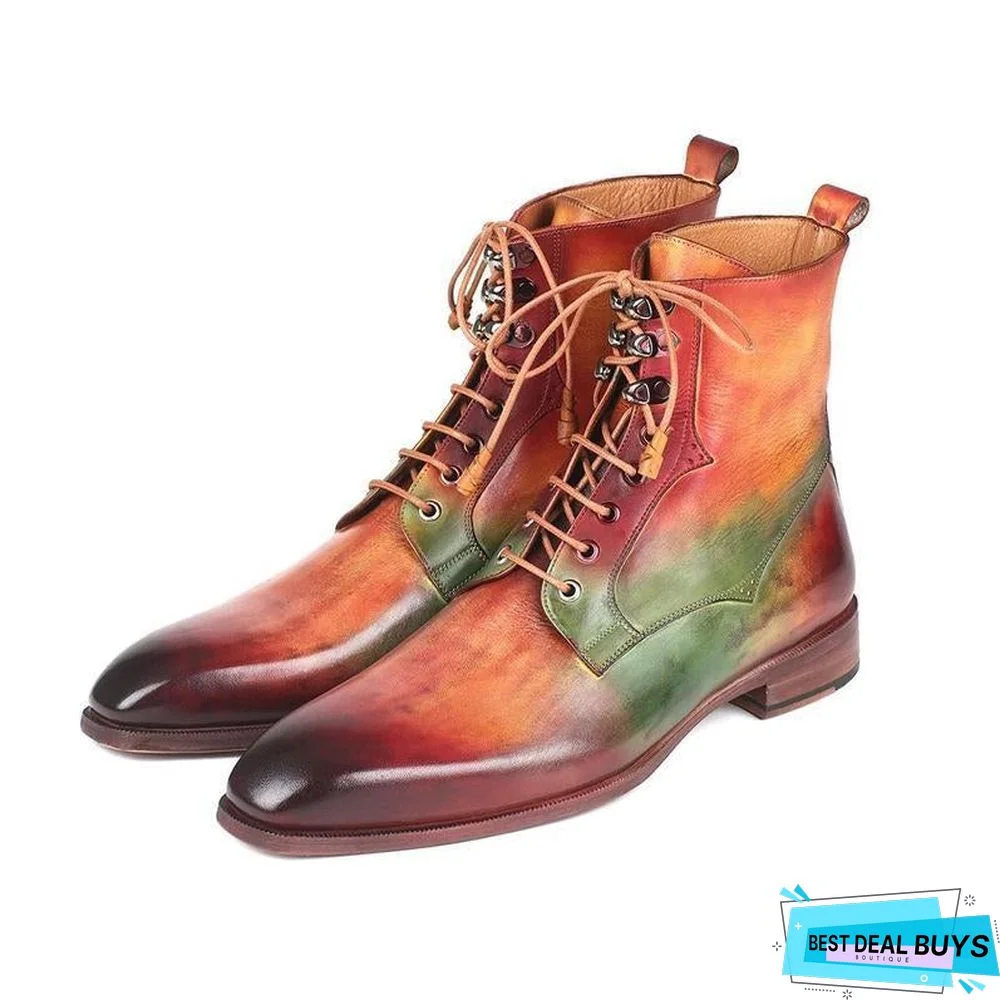 Men's Fashion Leather Martin Boots