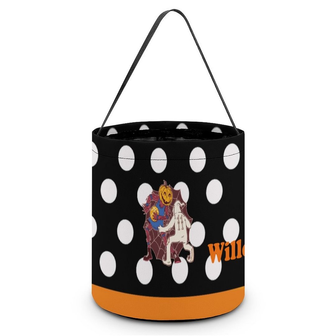 Trick Or Treat Personalized Bucket