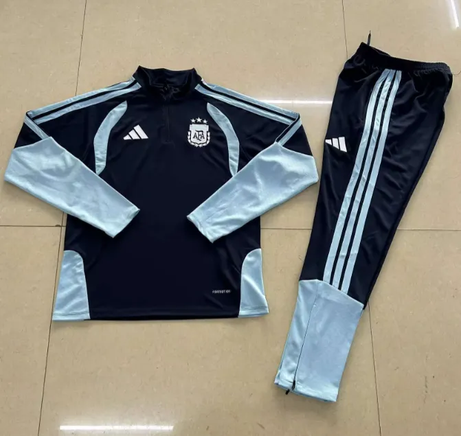 26-27 Argentina royal blue World Cup training kit football jersey, 1:1 replica, Thai quality.