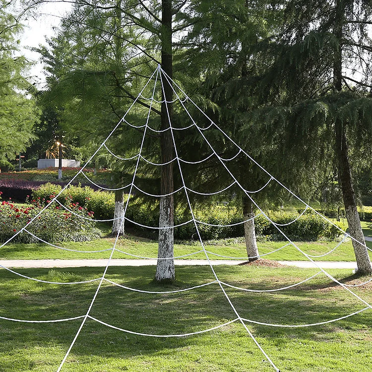 Triangle Spider Web Halloween Hanging Decorations-elleschic