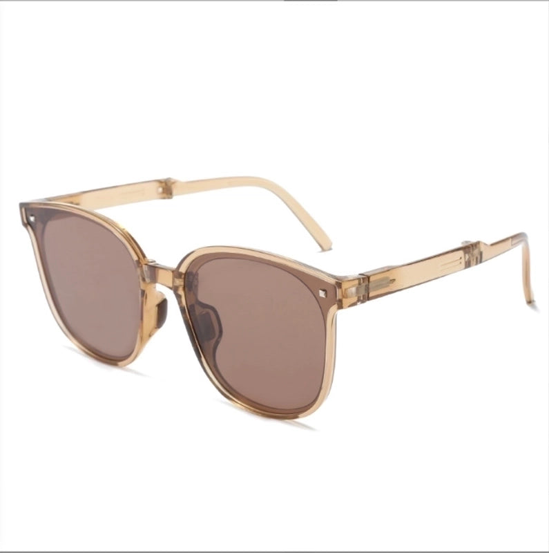 Minimalist Solid Color Pc Square Full Frame Women’s Sunglasses