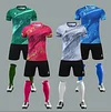 Men's Customizable Summer Sports Shirt Uniform Youth Soccer Jersey Set Name Custom Design Twill Custom Sublimation Short OEM