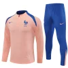 France 25-26 1/4 Zip Tracksuit light pink Chandal