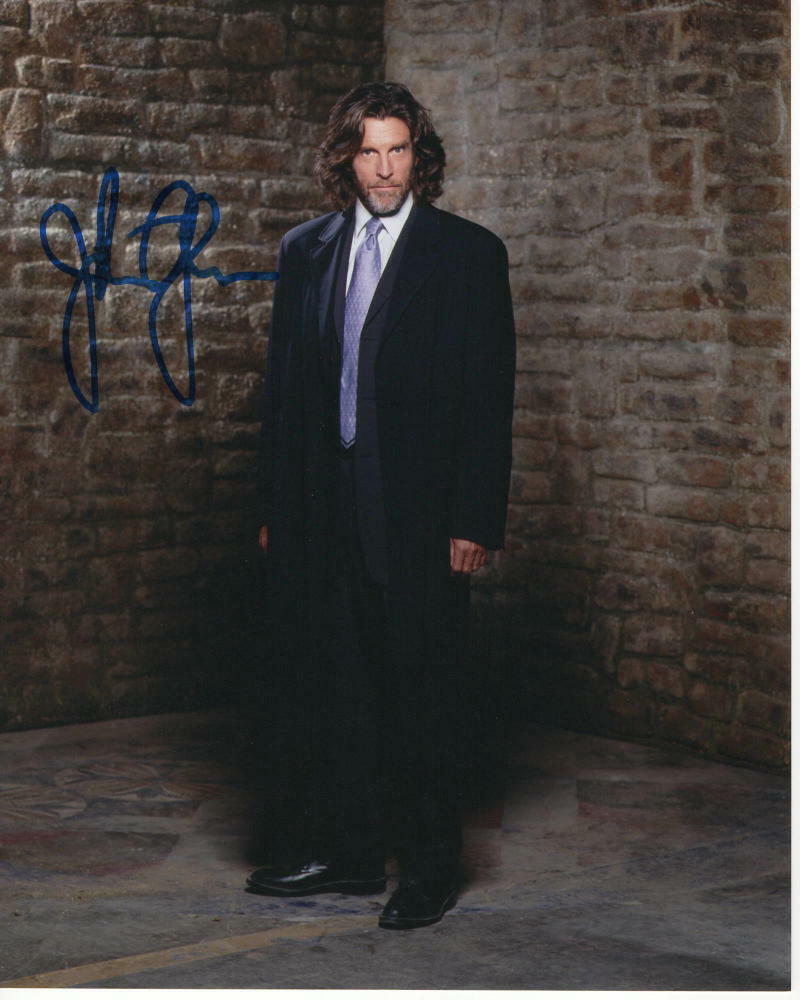 JOHN GLOVER SIGNED AUTOGRAPHED 8X10 Photo Poster painting - SMALLVILLE LIONEL LUTHOR, LEX 1