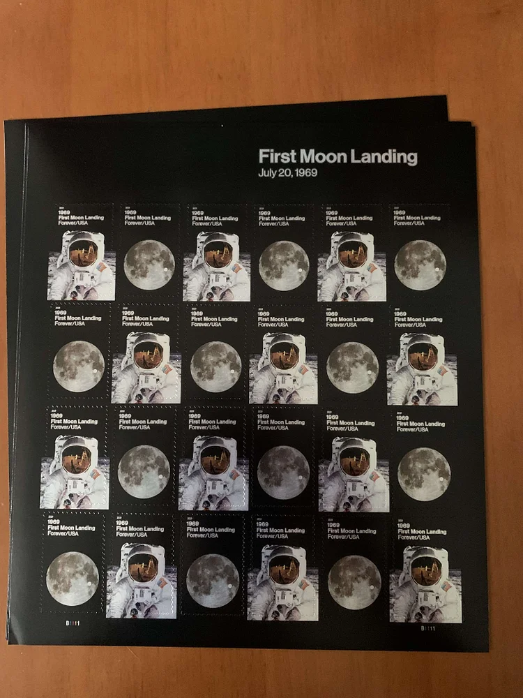 2019 1969 50th Anniversary of the Moon Landing Forever Stamps