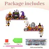2pcs DIY Diamond Painting Halloween Door Corner Frame Wood Decor 2pcs(Halloween)