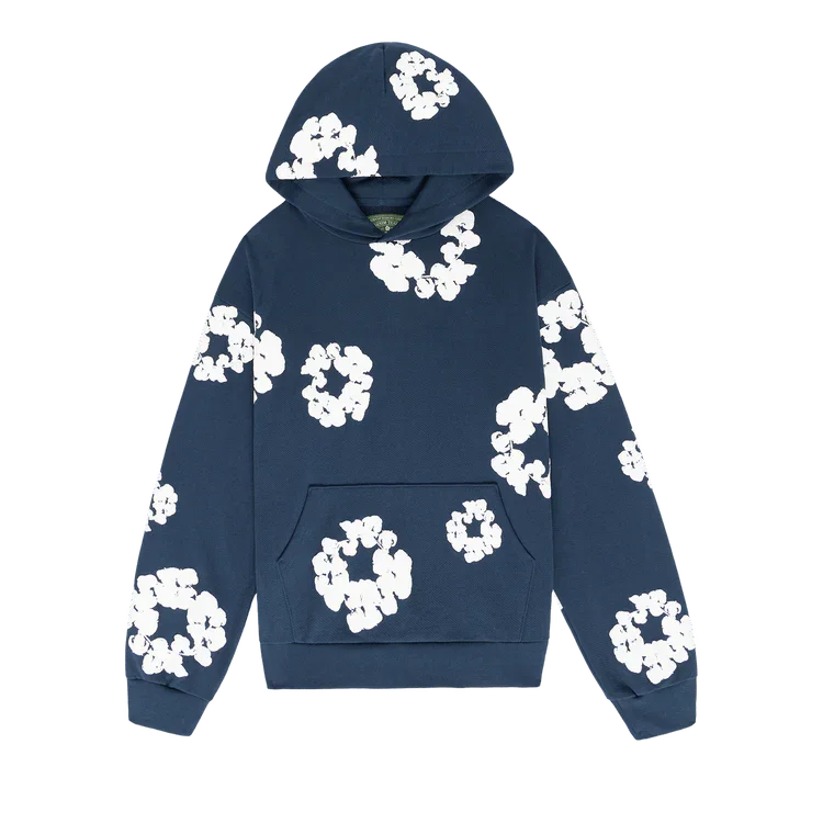 Denim Tears The Cotton Wreath Sweatshirt 'Navy'