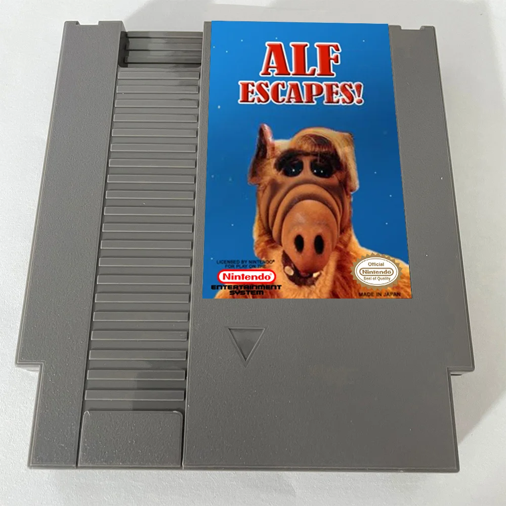 ALF Escapes NES For Nintendo Entertainment System Console - 8 Bit Game Cartridge