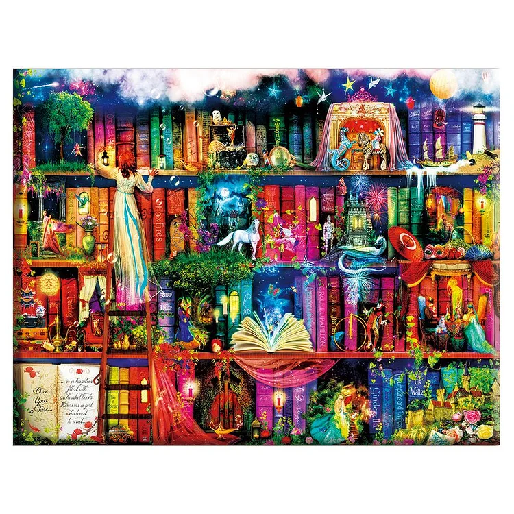 Cartoon - 14CT 2 Strands Threads Counted Cross Stitch Kit - 40x50cm(Canvas)