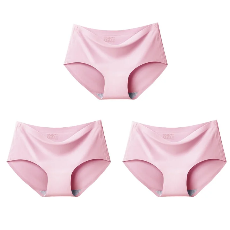 Meet'r 3Pcs/lot Seamless Panty Set Underwear Female Comfort Intimates Female Low-Rise Briefs G String Lingerie Drop Shipping