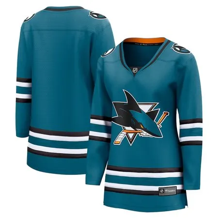 Women's San Jose Sharks  Teal Home Jersey 6LPE