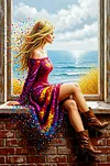 Luxury AB Velvet Diamond Painting Kit - Beauty