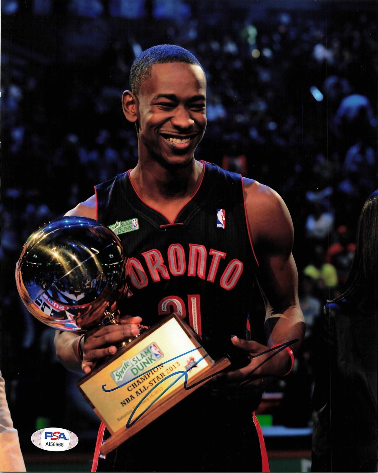 Terrence Ross signed 8x10 Photo Poster painting PSA/DNA Toronto Raptors Autographed