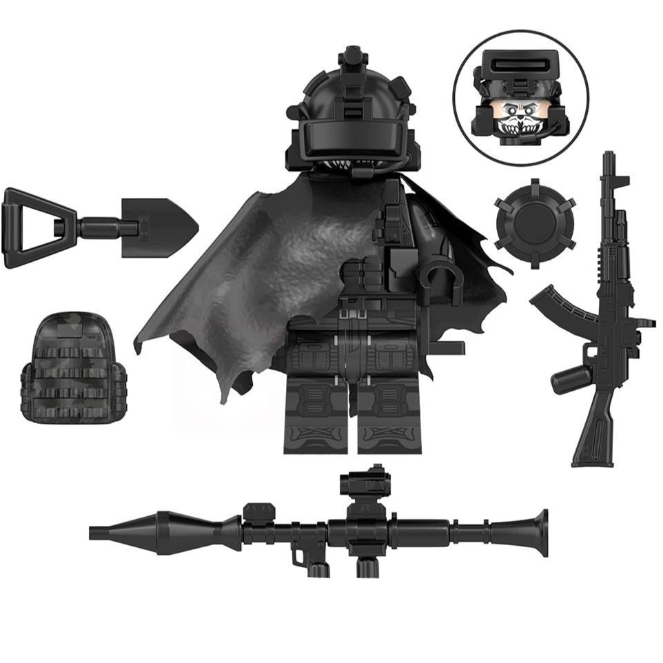 Engineer Custom Military Minifigure Minifigure Bricks monstertoys