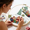 Stamped Cross Cross cross stitch kit for Adults Christmas Stocking 14CT 41x50cm tapestrymarket