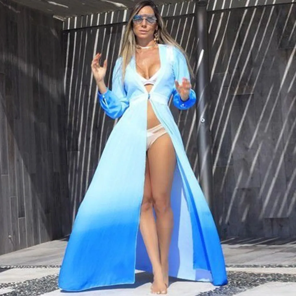 2021 Beach Dress Summer Floral Swimsuit Print Belt Bathing Suit Women Long Cover Up Off Shoulder Beachwear Bandeau Halt Swimsuit