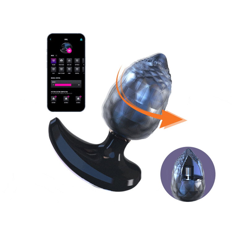 TINGON Vibrating Anal Plug A1