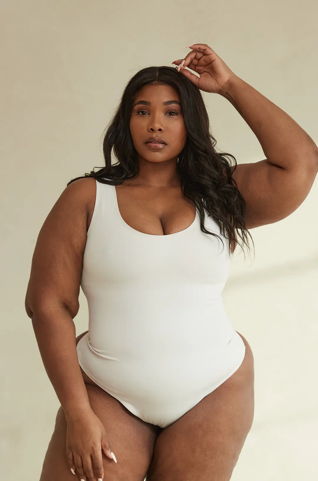 High Neck Shapewear Bodysuit