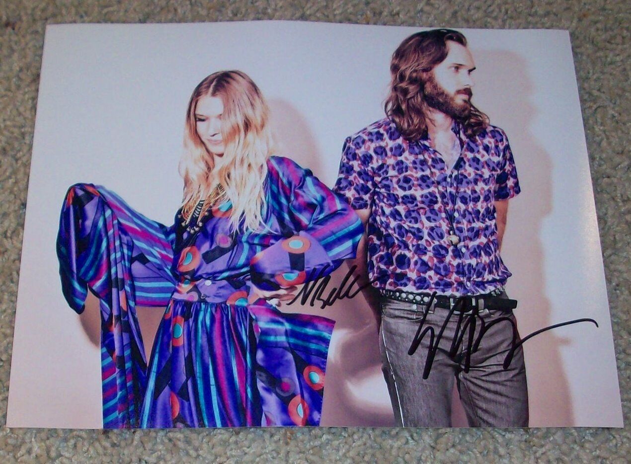 WILD BELLE BAND SIGNED AUTOGRAPH 8x10 Photo Poster painting A w/PROOF ELLIOT & NATALIE BERGMAN